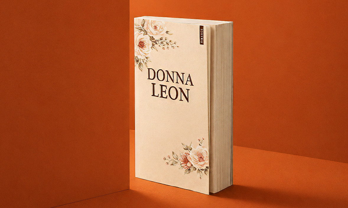 Livro sobre fundo laranja